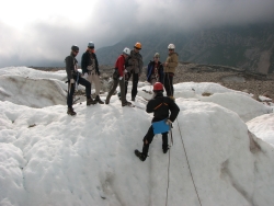 Ledo treniruotė Kaukazo kalnuose
