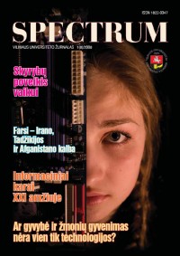 VU žurnalo SPECTRUM 8 numerio viršelis