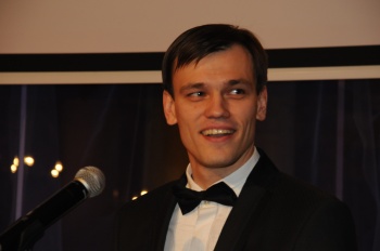 VU Medicinos fakulteto Odontologijos instituto asistentas dr. Tomas Linkevičius tapo pirmuoju Jaunimo pažangos premijos laureatu. Vido Naujiko nuotr.