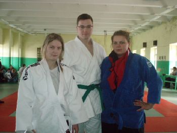 Varžybų prizininkai (iš kairės) R. Aksionova, D. Jasas, D. Olencevičiūtė