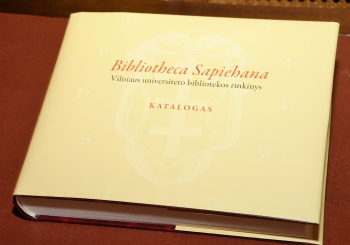 Katalogas „Bibliotheca Sapiehana“. R.Malaiškos nuotr.