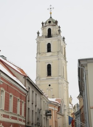 Vilniaus universiteto Šv. Jonų bažnyčios varpinė vėl kvies grožėtis Vilniaus senamiesčio panorama. VU archyvo nuotr.