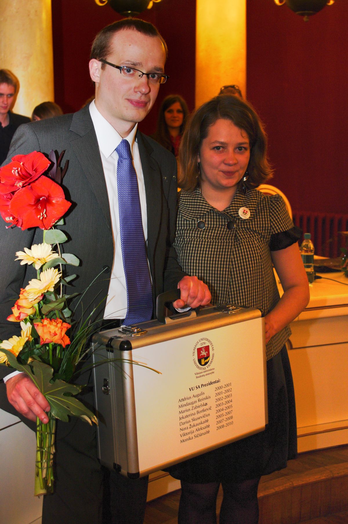 Liutauras Gudžinskas ir Monika Sičiūnaitė
