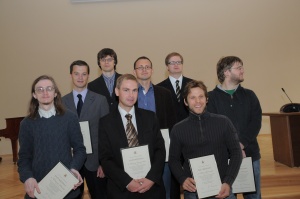 Iš 15 LMA stipendijų jauniesiems mokslininkams net 7 buvo paskirtos Vilniaus universiteto atstovams. V.Naujiko nuotr.