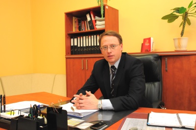Finansų ir ekonomikos direktorius Gintaras Binkauskas. V.Naujiko nuotr.