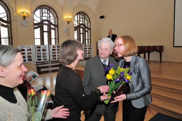 LMA premija už geriausią jaunųjų mokslininkų mokslinį darbą įvertinta Filologijos fakulteto dr. Eglė Žilinskaitė. V.Naujiko nuotr. 