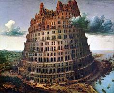 Pieter Brueghel. Mažasis Babelio bokštas. 1563 m.