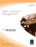 Baltic Journal of Management viršelis