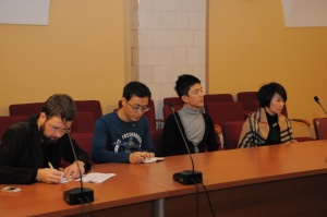 Liaoningo universiteto delegacija VU. V. Naujiko nuotr.