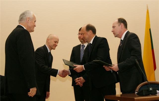 Lietuvos mokslo premijų teikimo iškilmės 2010 m. www.lma.lt nuotr.