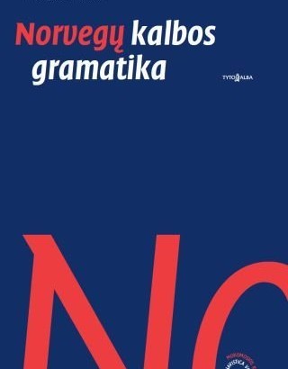 Dr. Aurelijos Mickūnaitės-Griškevičienės knyga „Norvegų kalbos gramatika“.