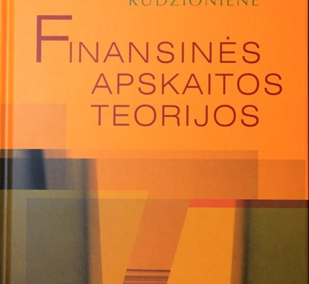 Prof. dr. Kristinos Rudžionienės monografija „Finansinės apskaitos teorijos”