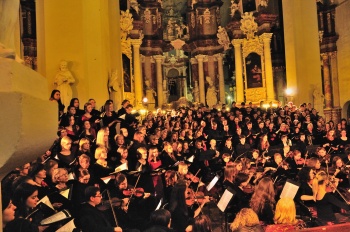 „Didžiajame muzikų parade“ keturi VU meno kolektyvai atliks tris W. A. Mocarto „Requiem“ dalis. V.Naujiko nuotr.