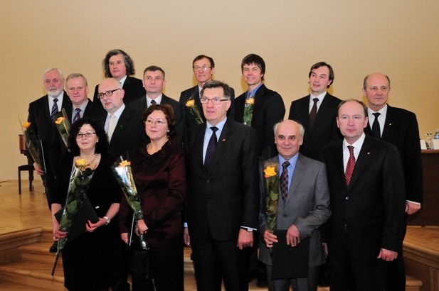 Įteiktos 2012 metų Lietuvos mokslo premijos. V. Naujiko nuotr.