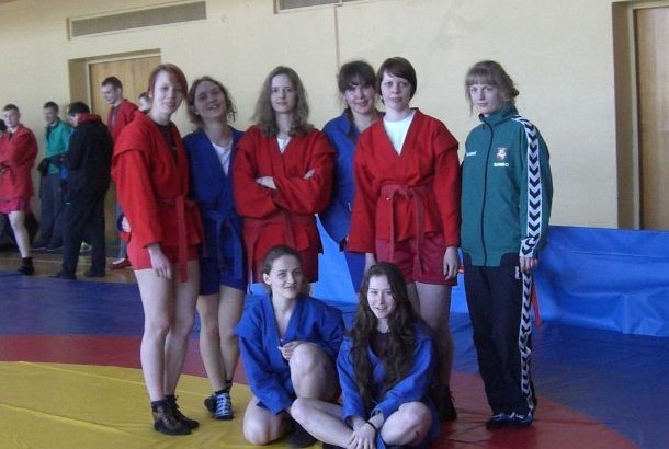 Lietuvos sambo čempionate aukštų rezultatų siekė ir VU studentai. SSC archyvo nuotr.