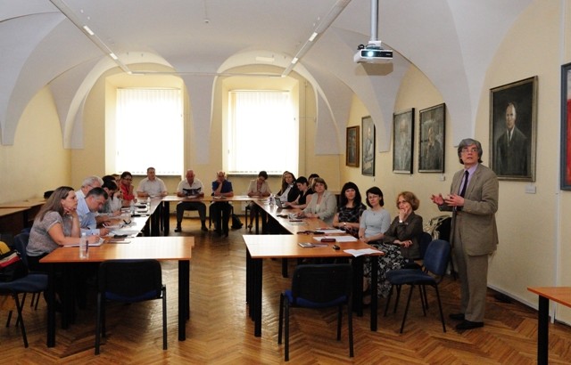 VU viešėjo 15 asmenų delegacija iš Moldovos. V. Naujiko nuotr.