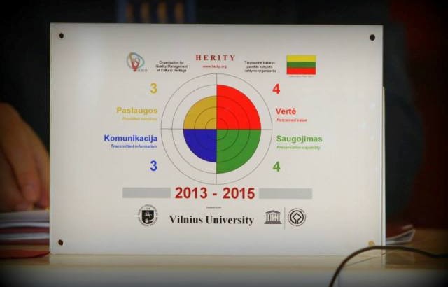 VU - pirmasis universitetas pasaulyje, gavęs HERITY sertifikatą. V. Jadzgevičiaus nuotr.