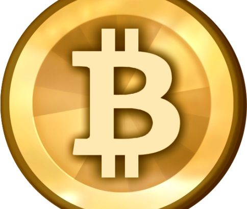 Virtualios valiutos „bitkoino“ logotipas