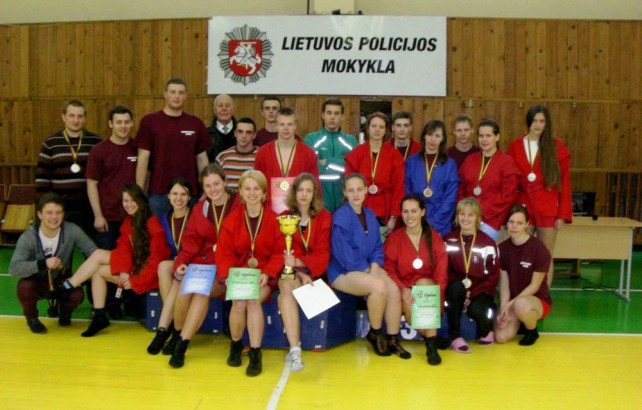Lietuvos studentų sambo čempionate – VU merginų triumfas. J. Sadauskaites nuotr.