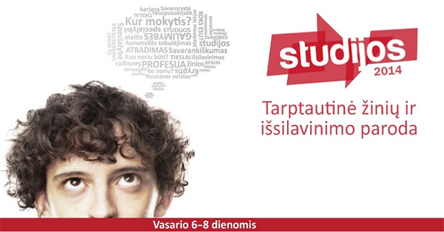 Tarptautinė žinių ir išsilavinimo paroda „Studijos 2014“.