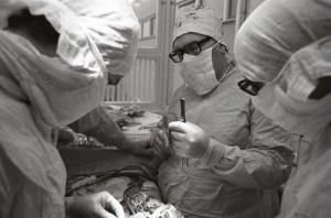 Operacinėje. P. Katausko nuotrauka