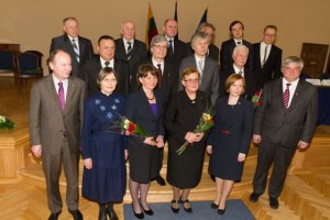 Lietuvos mokslo premijų laureatai. V. Jadzgevičiaus nuotrauka
