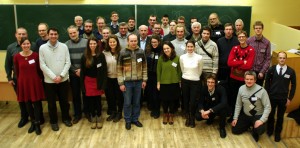 Lietuvos jaunųjų matematikų susitikimo dalyviai. Mato Šileikio nuotrauka