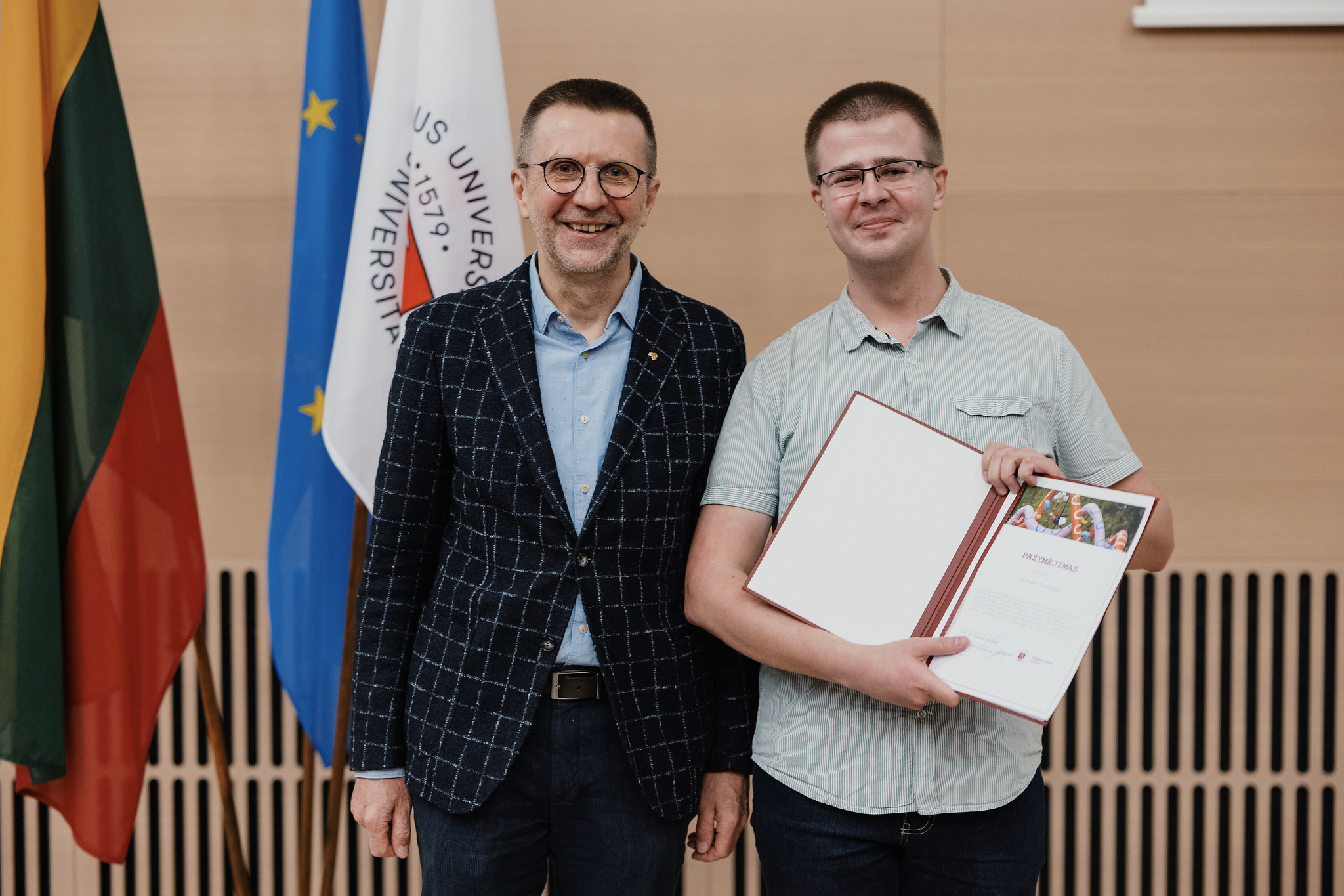 Gyvybės Mokslų Doktorantams įteiktos Pirmosios Prof. V. Šikšnio ...